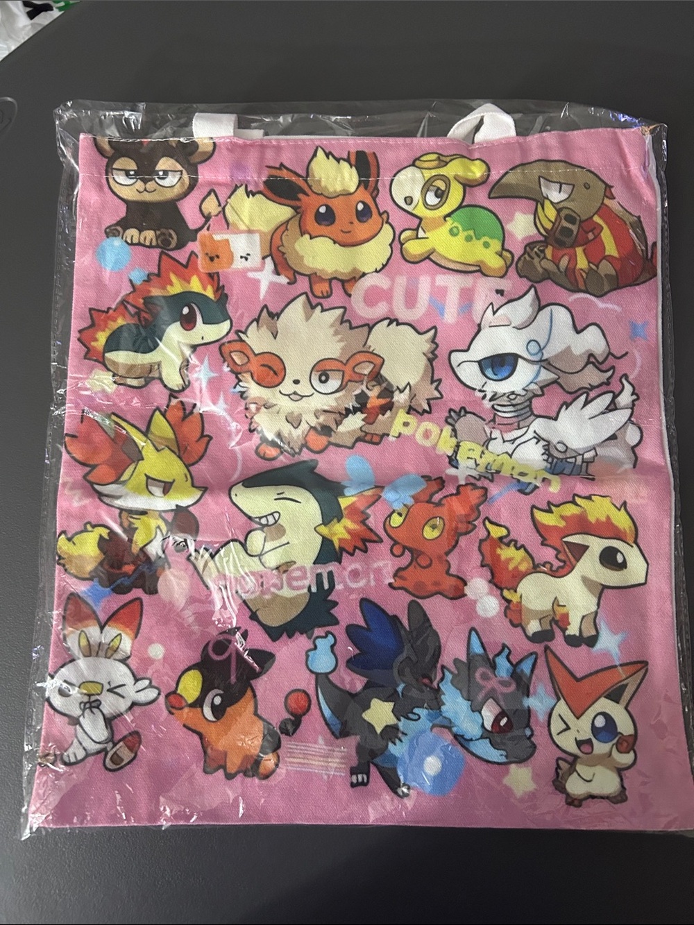 Pokemon tote bag